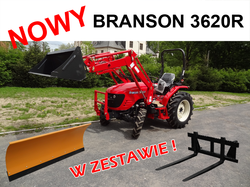 ciągnik traktor Branson 3620R 