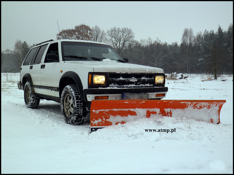 pług śnieżny do śniegu do samochodu Chevrolet Blazer  Chevroleta